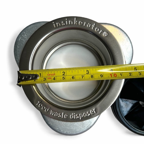 InSinkErator Sink Mount QLM00 Chrome Quick Lock  Flange & Splash Guard Accessory - Picture 4 of 4